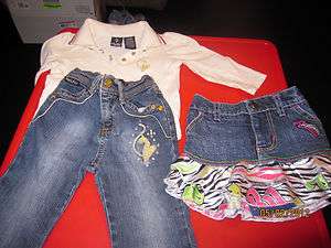 BABY~GIRLS~BABY PHAT SET~ROCAWEAR SKIRT~SIZE 12 MONTHS~  