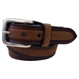  Columbia Mens 35mm Genuine Reversible Leather Laced Belt 
