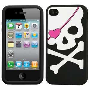   Rubber SILICONE Skin Soft Gel Case Phone Cover for Apple iPhone 4 4S