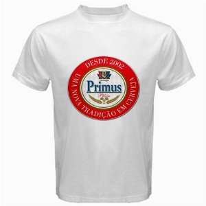  PRIMUS CONGO BEER Logo New White T Shirt Size  S, M ,L 