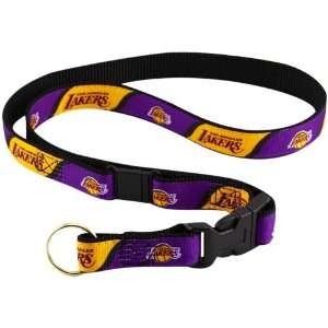 NBA Los Angeles Lakers Purple Gold Lanyard  Sports 