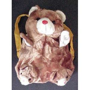  Teddy Bear Plush Animal Backpack   Kids School Fun Toys & Games