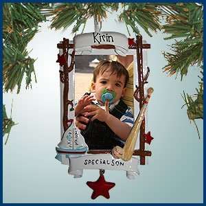  Personalized Christmas Ornaments   Special Son Picture 