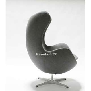 egg chair by moderntomato   gray   mid century modern retro cool space 
