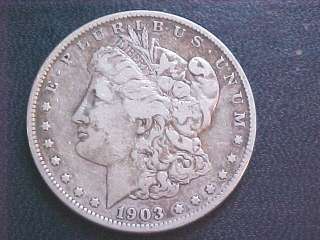 1903 S Morgan Silver Dollar Fine Grade~  