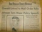 Oswald Linked to Mail Order Rifle   The Dallas Times Hearld November 