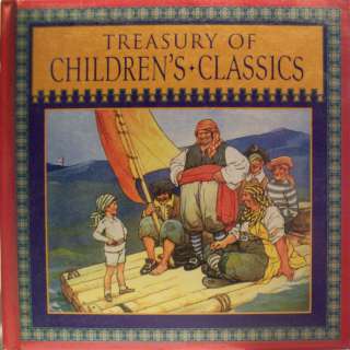 TREASURY OF CHILDRENS CLASSICS STORY BOOK ROBIN HOOD HEIDI TREASURE 