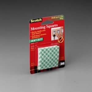  16 Pack 3M COMPANY MOUNTING SQUARES 1 INCH 16 1IN 