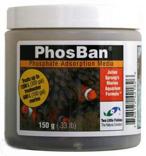 PhosBan Phosphate Remover 150 gm Two Little Fishies  