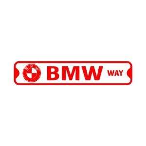  BMW WAY STREET sign car sport auto import