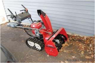 You are purchasing a Honda HS724TA snow blower that has 