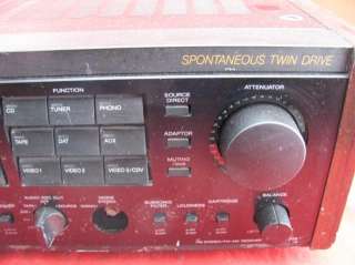   used Sony STR GX9ES Spontaneous Twin Drive FM AM Stereo Receiver