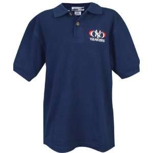  New York Yankees Youth Polo Shirt (Oval Logo)