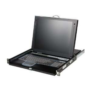  StarTech 1U 17   Inch Rackmount LCD Console with Rear 