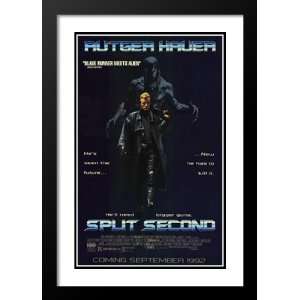  Split Second 20x26 Framed and Double Matted Movie Poster 