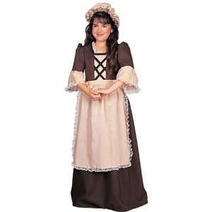  Colonial Girl Costume (Girl Small 4 6) Toys & Games