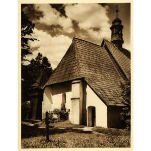  1924 Germany Poland Church Patschin Silesia Paczyna 