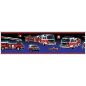  Fire Brigade Peel & Stick Border Toys & Games