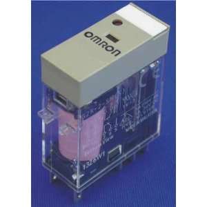 OMRON G2R 2 SN AC120(S) Relay Plug In,LED,DPDT,120 Coil Volts  