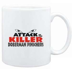 Mug White  ATTACK OF THE KILLER Doberman Pinschers  Dogs  