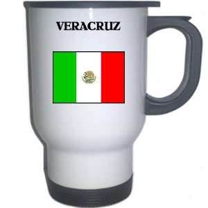  Mexico   VERACRUZ White Stainless Steel Mug Everything 