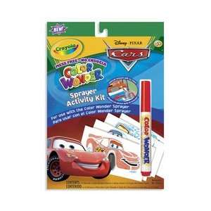    Color Wonder Sprayer Kit Activity Stencils CARS Toys & Games