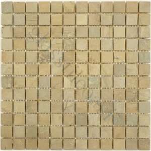 Dark Oats Cleft Sold by the Box 1 x 1 Brown Kitchen Tumbled Slate 