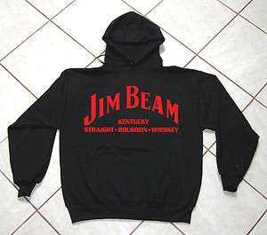 Black Sweat Shirt, Bar, Club Promo, Jim Beam, 50 / 50 Blend, S   4XL 