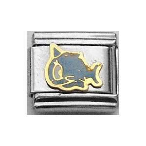   Clearly Charming Fish Water Marine Animal Theme Italian Charm Jewelry