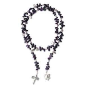  Amethyst necklace, Summer Wrap 0.8 W 40.9 L Jewelry