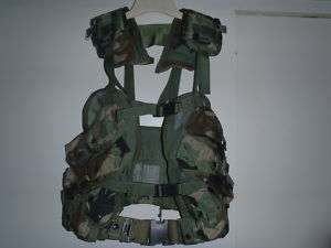 Tactical Vest Field Gear Complet With Belt used by US Military  