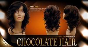 Chocolate Hair Twin Twist 10   100% Human Hair Weave  