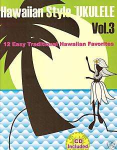 Ukulele Pua Pua Original Hawaii Style Lesson Book Vol 3  