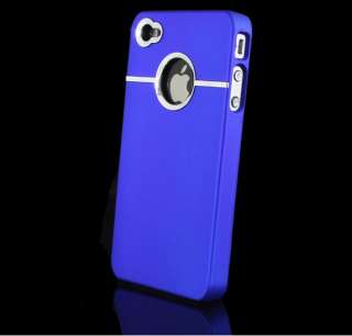   Skin COVER W/CHROME FOR all iPhone 4 4S 4G Verizon AT&T CDMA  