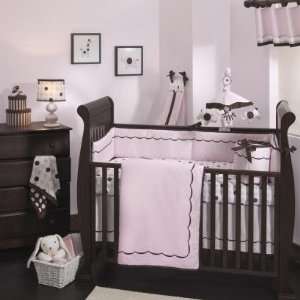  Lambs and Ivy Classic Pink Fitted Crib Sheet Baby