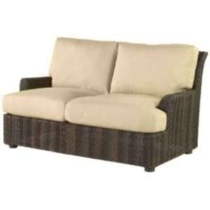 Whitecraft Aruba S530021, All Weather Wicker Cushion Loveseat Chair 