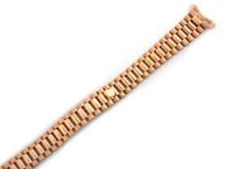 LADIES 18K ROSE GOLD PRESIDENT WATCH BAND FOR ROLEX  