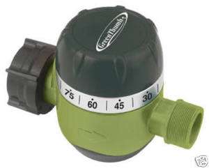   MECHANICAL WATER WATERING TIMER w Auto Shut Off 052088004395  