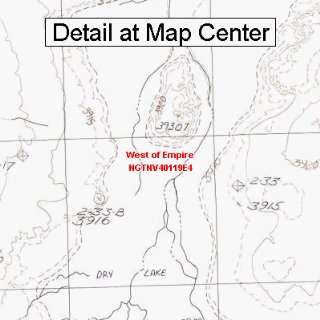  Map   West of Empire, Nevada (Folded/Waterproof)