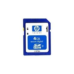 com New PNY Technologies HP 4GB Class 4 SDHC Flash Memory Card secure 