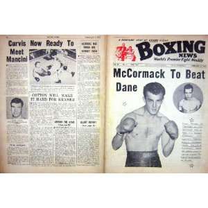 BOXING 1962 SCOT McCORMACK BRIAN CURVIS JACKIE BRUCE