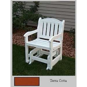  Design 48 013 Garden Chair Glider   Terra Cotta Patio, Lawn & Garden