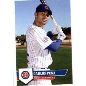 2011 Topps Major League Baseball Sticker #193 Carlos Pena Chicago Cubs 