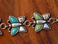 Carolyn Pollack Sincerely Southwest Sterling Multi Gemstone Butterfly 