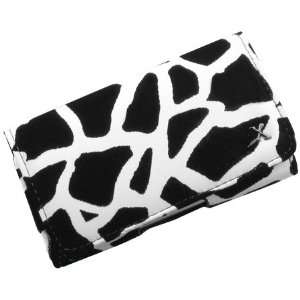  Horizontal Safari Leather Pouch for Long Thin Phones Black 