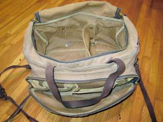 FILSON Sportsmans Bag style 266 Tan broken in vintage  