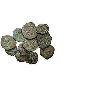  Lot of 12 Herodian Dynasty Bronze Coins, c. 37 B.C.   44 A 