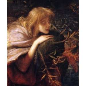   paintings   George Frederic Watts   24 x 28 inches   Ophelia Home