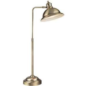   Decorators Collection Manno Desk Lamp 34max Hx7.5w Antique Brass