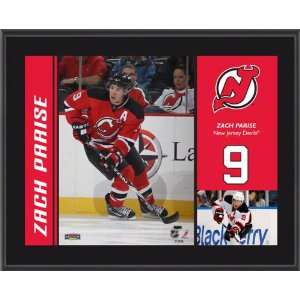 Zach Parise Plaque  Details New Jersey Devils, Sublimated, 10x13 